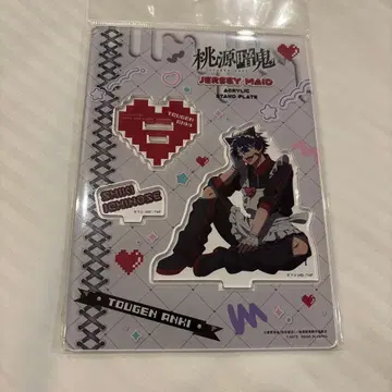 토우겐 안키 저지 메이드 이치노세 시키 아크릴 스탠드 플레이트