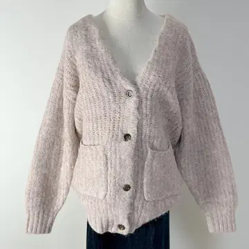 archives 기모 니트 BIG 가디건 모카 M 사이즈