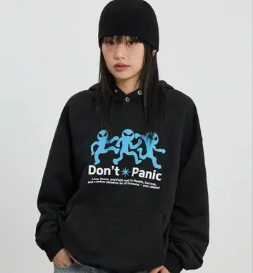 hoodhood Three Alien Hood Black