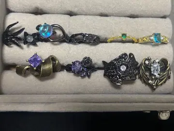 패션 반지 9개 세트