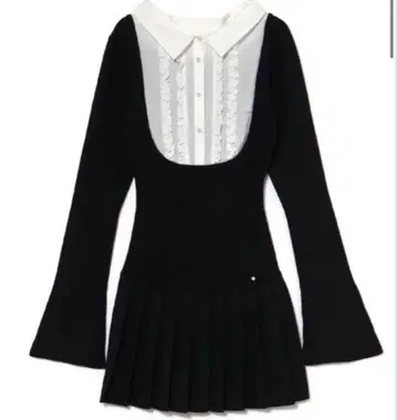 ANDMARY Lotta 프릴 미니 드레스 안도마리