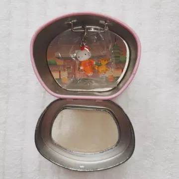 헬로키티 세계 강아지 산책 지퍼 마스코트