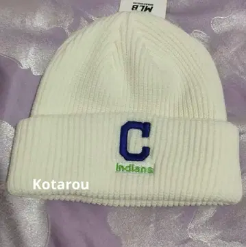 MLB 클리블랜드 인디언스 니트 모자 비니