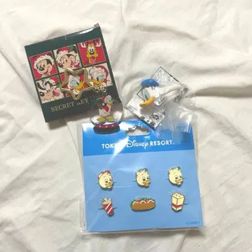 디즈니 도날드 세트 키체인