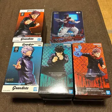 주술회전 피규어 5체 세트