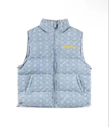 supplier 데님 다운 베스트 ( xs 사이즈 )