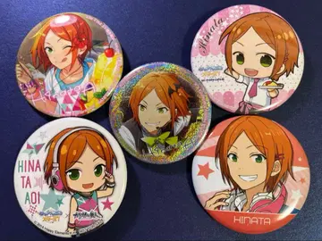 앙스타 아오이 히나타 캔뱃지 세트