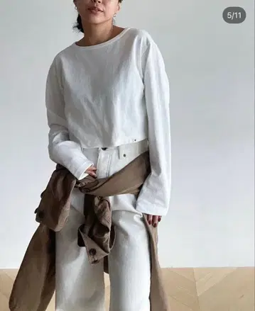 Sea Room lynn soft 하드 베이직 롱 T