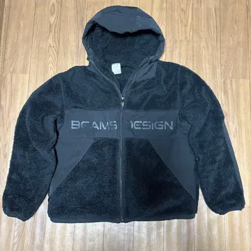 BEAMS DESIGN 플리스 자켓 L 사이즈 블랙