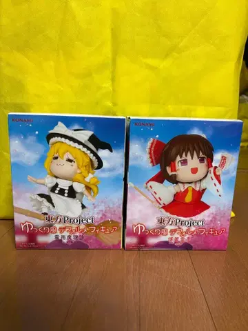 동방 Project 유유카제 SD 피규어 레이무 마리사 2체 세트
