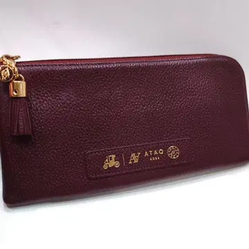 아타오 ATAO 버건디 장지갑