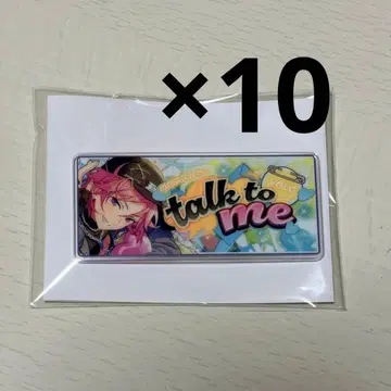 앙스타 배너 컬렉션 크로스 오우카와 코하쿠 5개 호박 배너 배지 컬렉션