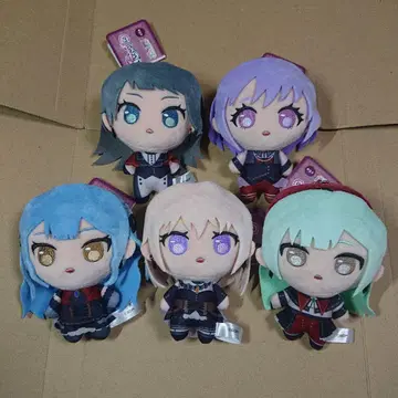 뱅드림 봉제 인형 아베무히카 세트