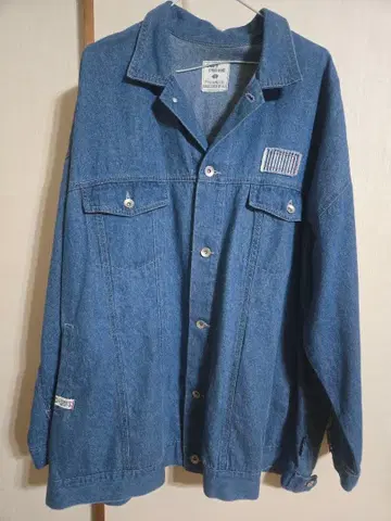 [ 빅 사이즈 ] 드럭 스토어즈 데님 자켓 F
