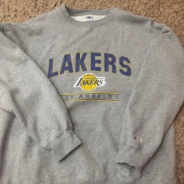 레이커스 그레이 맨투맨 L 사이즈