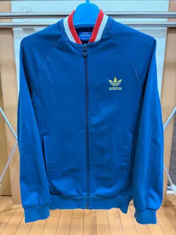 레어 adidas 아디다스 프랑스 파랑 집업 트랙 자켓