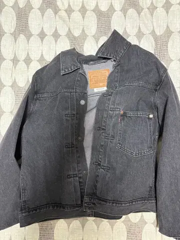 다크 그레이 데님 자켓