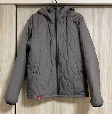 캔터베리 후드 부착 퀼팅 자켓 충전솜 점퍼 블루종