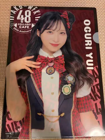 AKB48 오구리 유이 웬디스 포테이토 클리어 파일