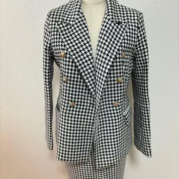 [ 새상품 미사용 ] 하운드투스 체크 패턴 셋업