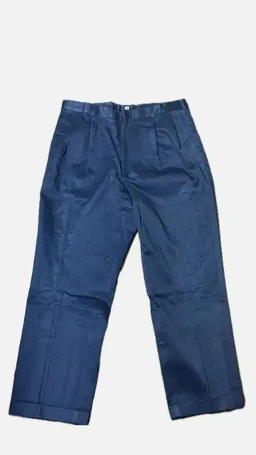 90s 랜즈 엔드 네이비 슬랙스 36인치