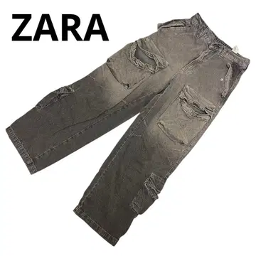 ZARA 포켓 UTILITY 데님 팬츠