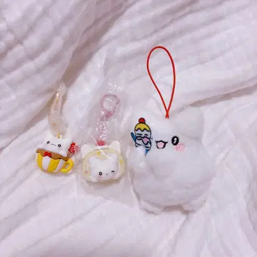 산리오 하나마루 유령 달콤한 것 너무 좋아 디자인 시크릿 키링