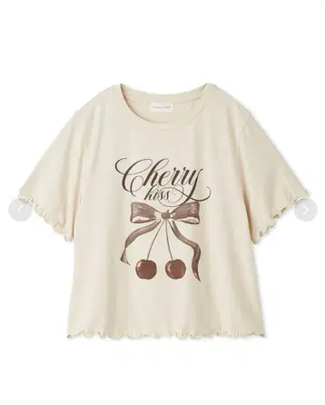 SNIDEL HOME / [ 접촉 냉감 ] 체리 시리즈 T셔츠