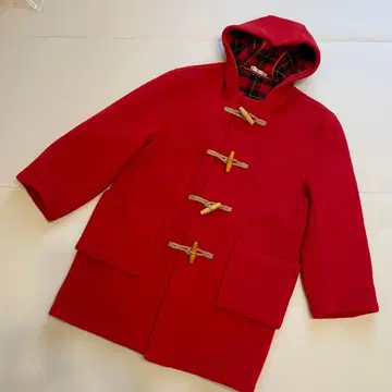 새상품급 90's MONTGOMERY 몽고메리 더플 코트 *빨간색
