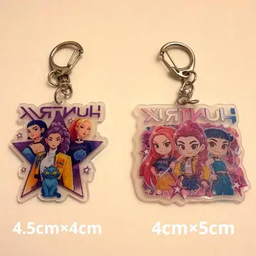 데몬 헌터즈 HUNTR/X 아크릴 키링 [새상품] 2세트