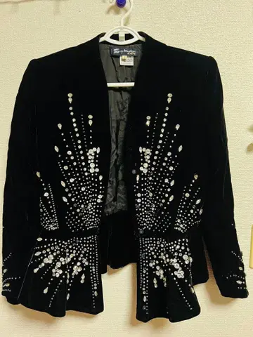 Thierry Mugler 테일러드 자켓 9호 블랙