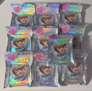 새상품 미개봉 앙스타 GIRA 데코 하트 캔뱃지 타카미네 미도리