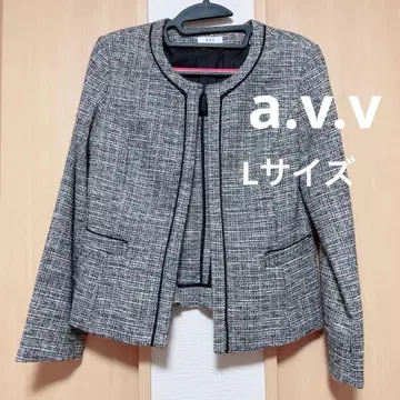 a.v.v 트위드 자켓 L 사이즈 시치고산 졸원식 졸업식 세레모니