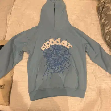 SP5DER SKY BLUE HOODIE L 거의 미사용!