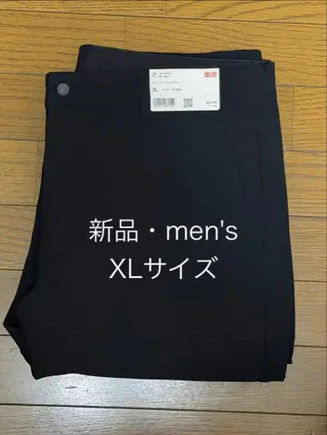 유니클로 웜 스트레치 팬츠 2025 가을/겨울 블랙 XL 사이즈 새상품