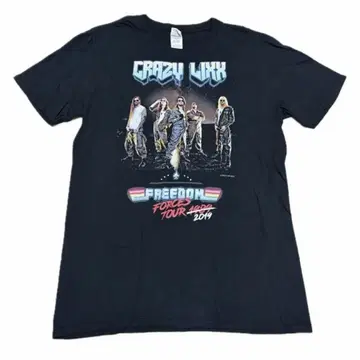Crezy Lixx Freedom 크레이지릭스 2019 티셔츠 M