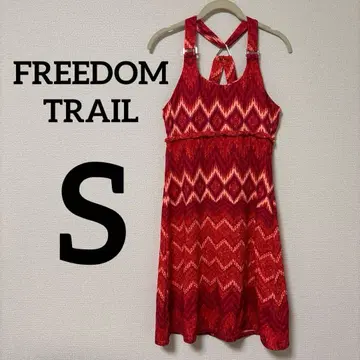 새상품급 FREEDOM TRAIL [ S ] 슬리브리스 원피스