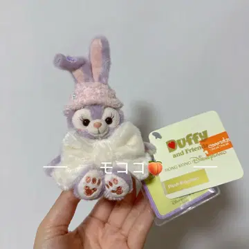 홍콩 디즈니 겨울 스텔라루 봉제 인형 키체인