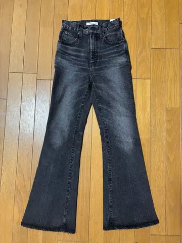 MOUSSY 플레어 데님 23인치 그레이