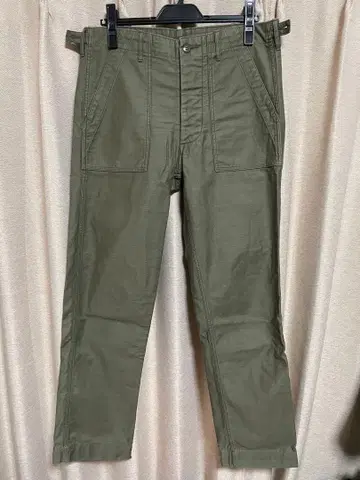 워커즈 슬림핏 베이커 팬츠 퍼티그 팬츠 워커즈