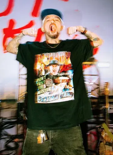 The BONEZ 락 락 티셔츠 XXL