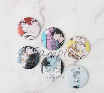 기븐 기븐전 캐릭터 배지 컬렉션 컴플리트 캔뱃지 세트 6점