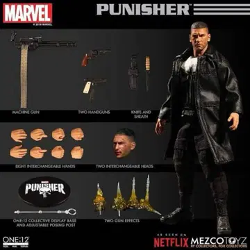 레어 mezco 퍼니셔 Netflix판 mezco 피규어