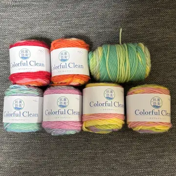 컬러풀 밤 유자와야 털실 세트