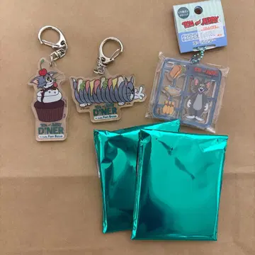 톰과 제리 DINER 키링 플라스틱 모델풍 키링