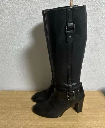 블랙 프라이데이!! DIANA 다이애나 천연 가죽 롱 부츠 블랙