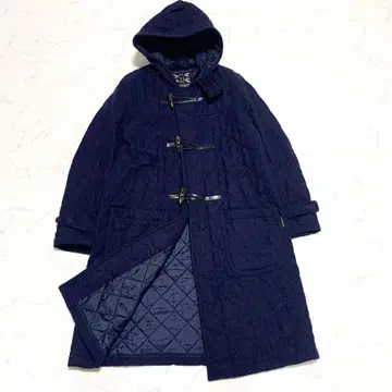 라벤햄 LAVENHAM 트위드 퀼팅 더플 코트 사이즈 38