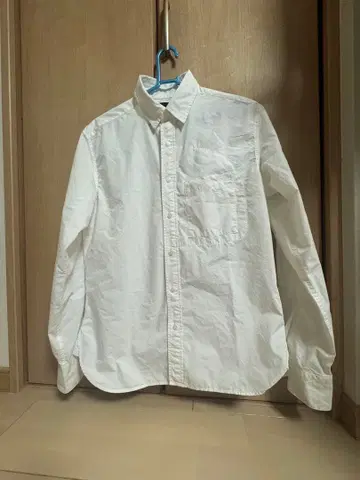 Goldwin 화이트 긴팔 셔츠 M
