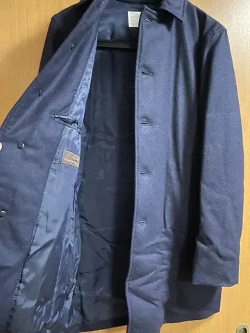 EDIFICE 충전솜 코트 카노니코 비즈니스 코트 스텐카라 코트