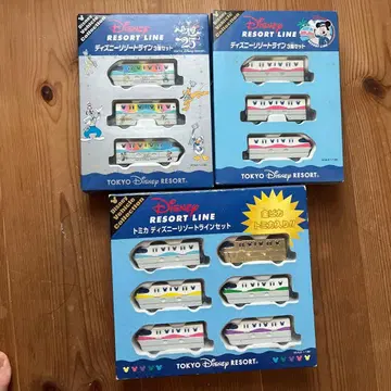 토미카 디즈니 리조트 라인 미니카 3세트
